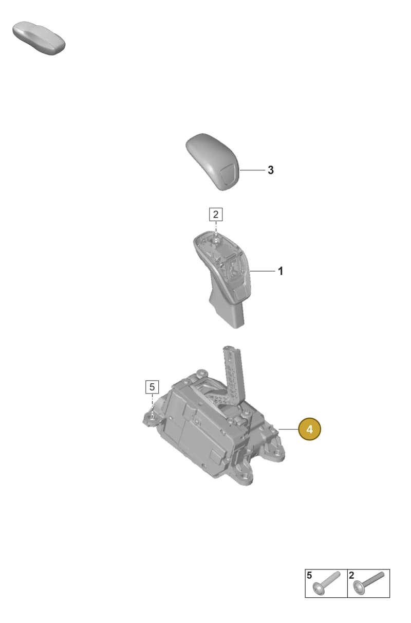 971713033D — Porsche Panamera (2020-2023) diagram p58701100, position 4