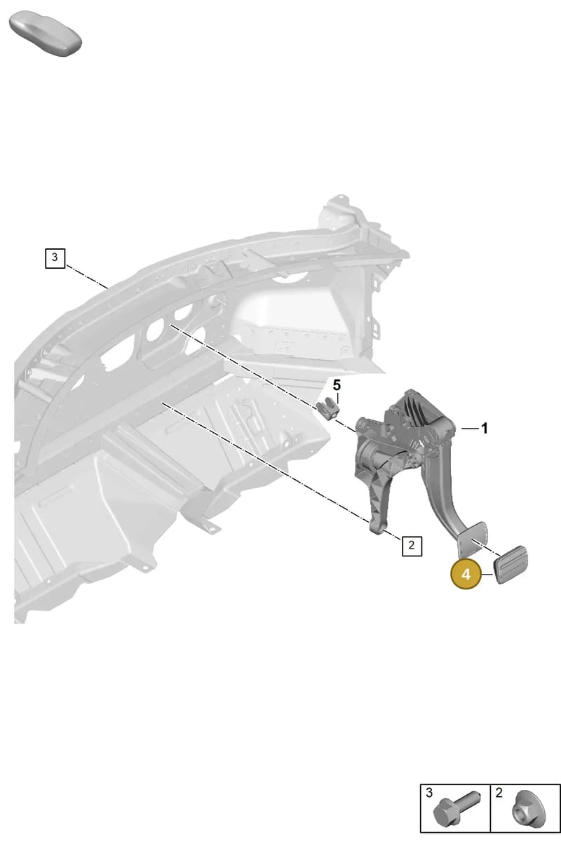 971721173 — Porsche 911 (2024-2025) diagram p63702110, position 4