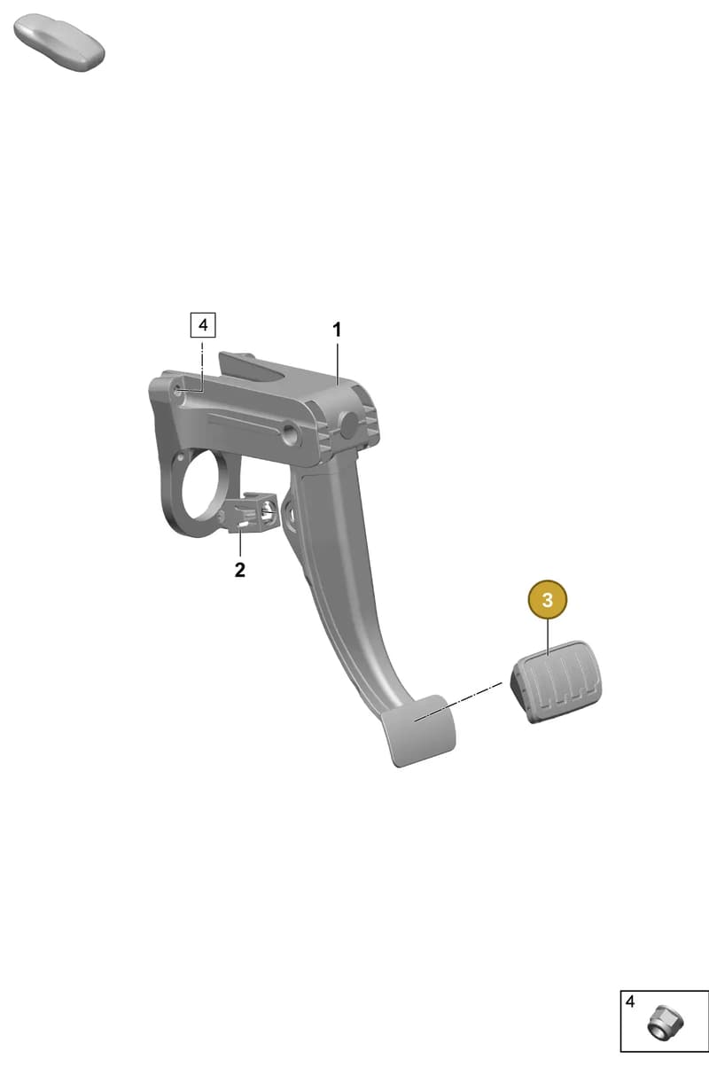 971721173 — Porsche Taycan Sport Turismo (2023-2025) diagram p64702100, position 3