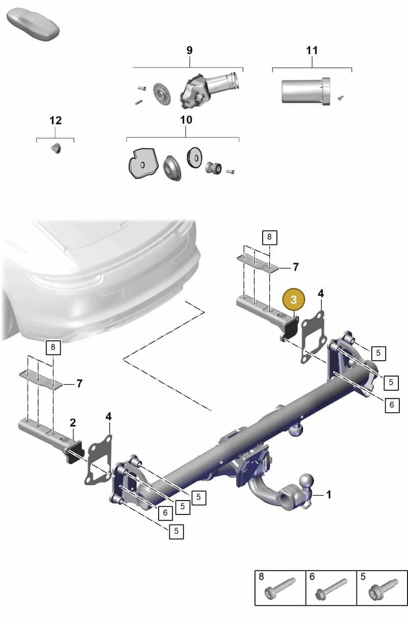 971803316 — Porsche Panamera (2023-2025) diagram p62002000, position 3