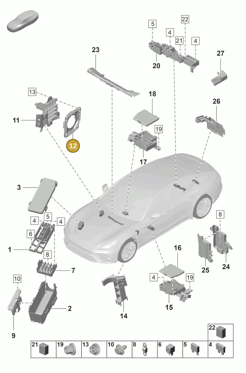 971804247E — Porsche Panamera (2020-2023) diagram p58902000, position 12