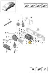 971819353D Porsche Air Distribution Housing