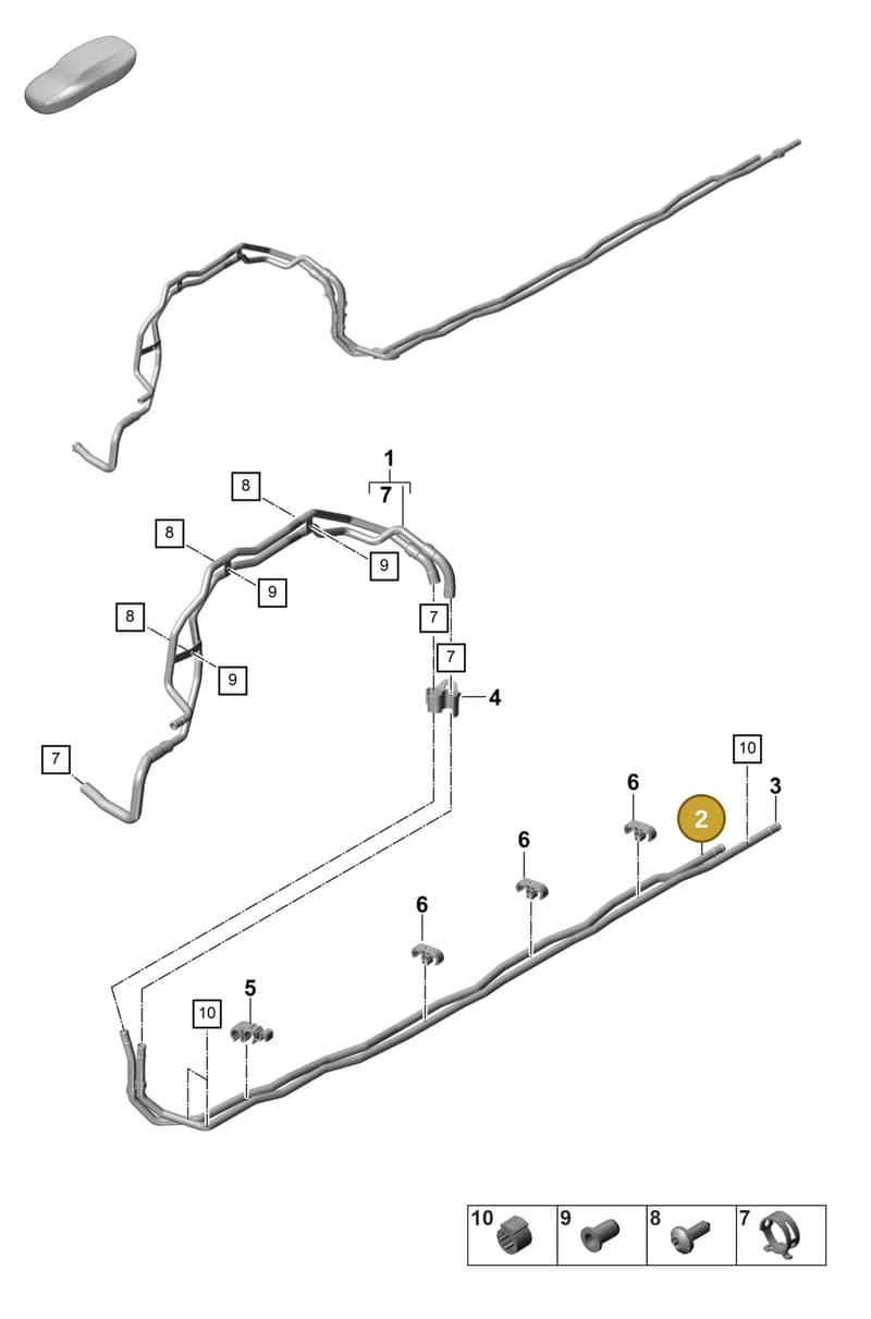 971820028C — Porsche Panamera (2020-2023) diagram p58815250, position 2