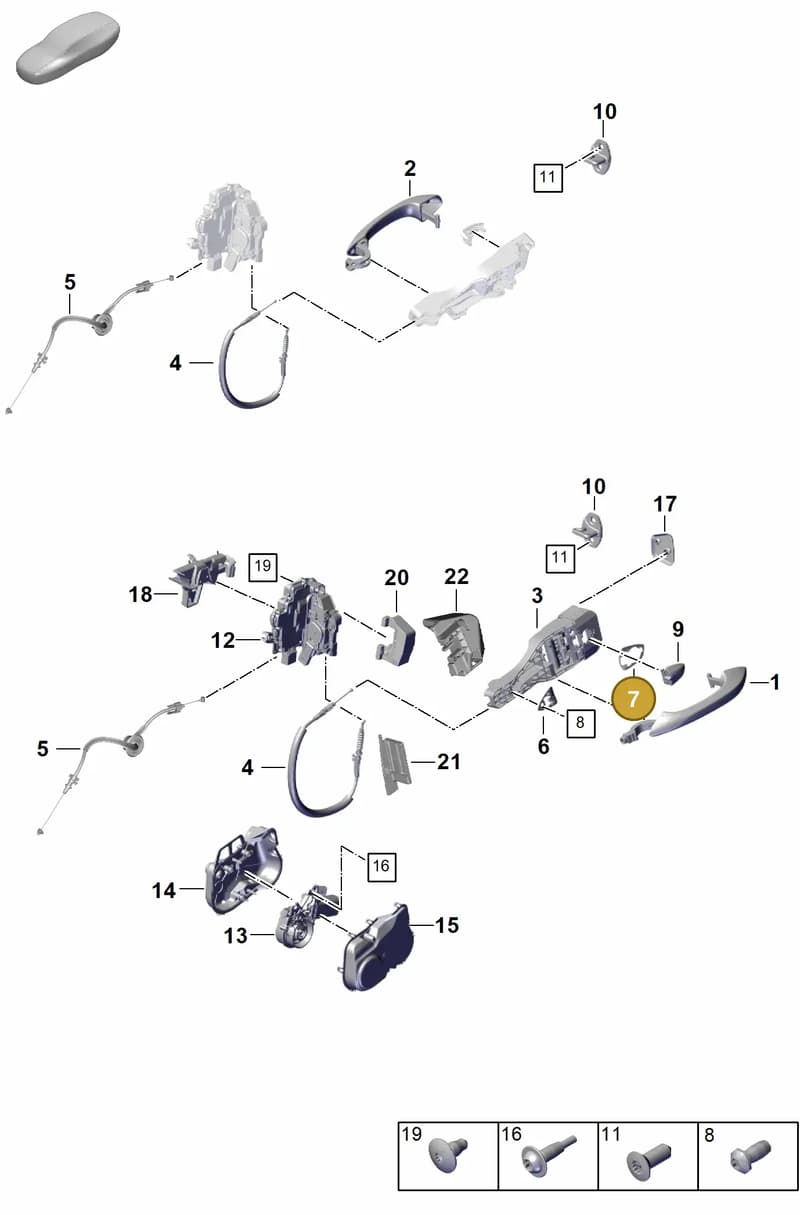 971837277 — Porsche Panamera (2023-2025) diagram p62804250, position 7