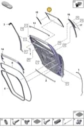 971839431C Porsche Window Guide