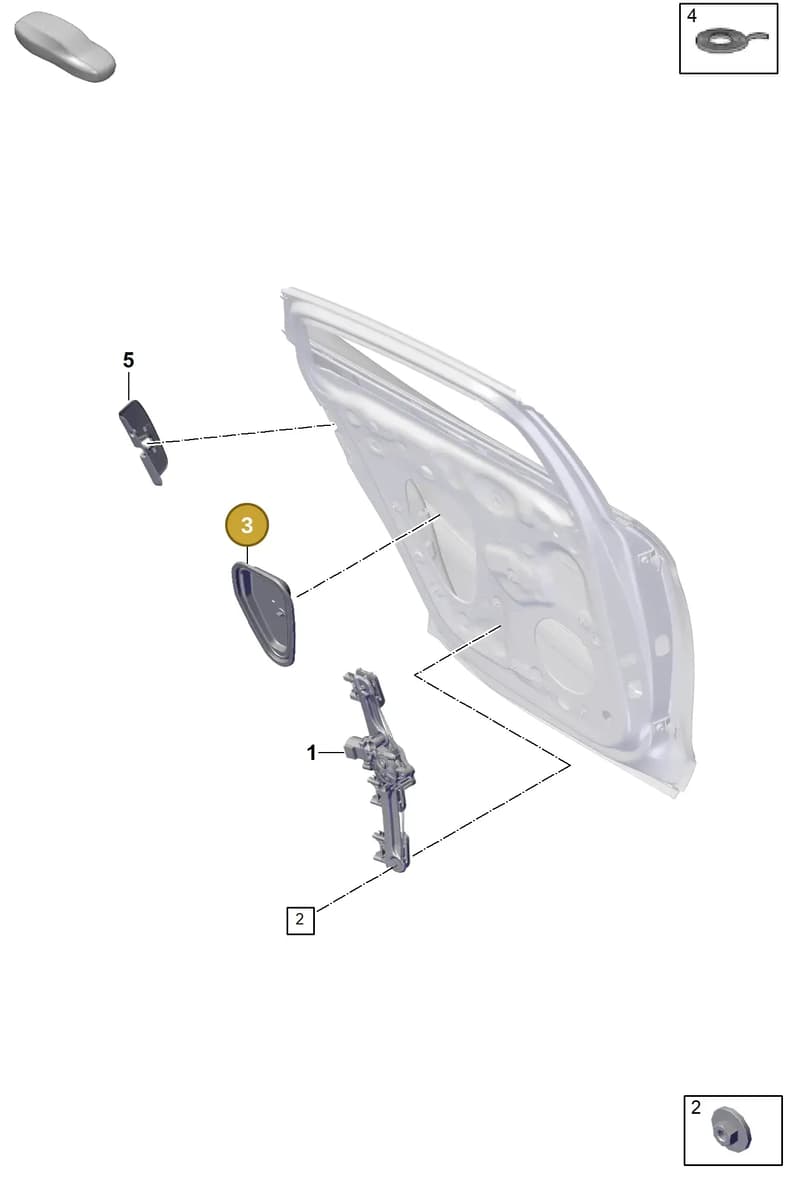 971839915 — Porsche Panamera (2023-2025) diagram p62804450, position 3