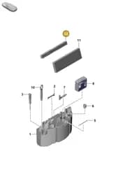 971860251 Porsche Warning Triangle