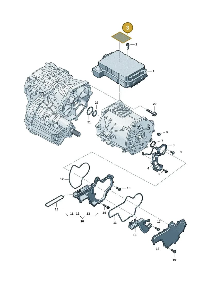971863900 — Audi RS e-tron GT (2020-2025) diagram 4j1901900, position 3