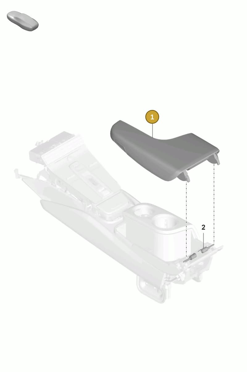 971867166AJJNW — Porsche Panamera (2020-2023) diagram p58809260, position 1