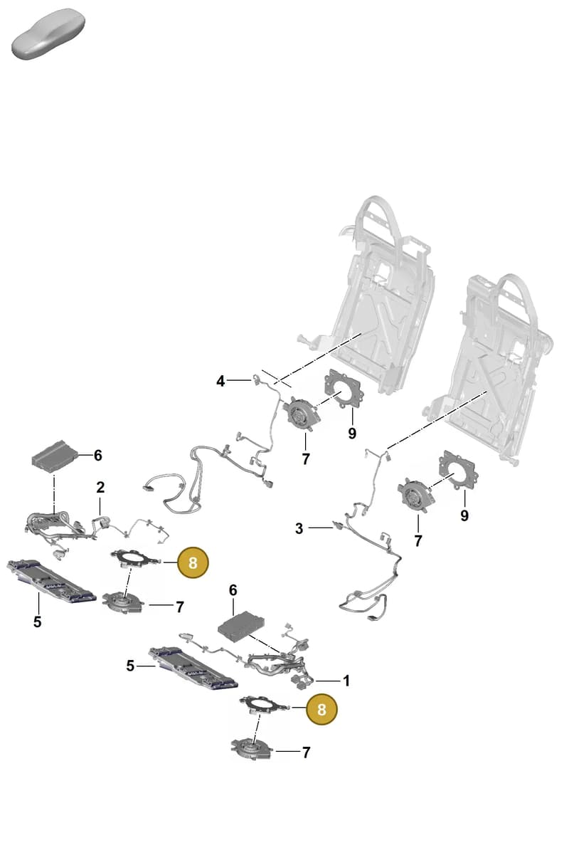 971885968 — Porsche Panamera (2023-2025) diagram p62818500, position 8
