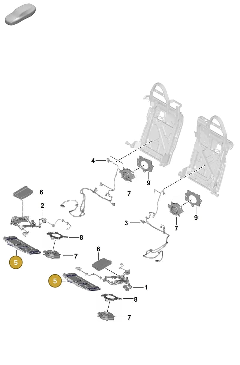 971898040 — Porsche Panamera (2023-2025) diagram p62818500, position 5
