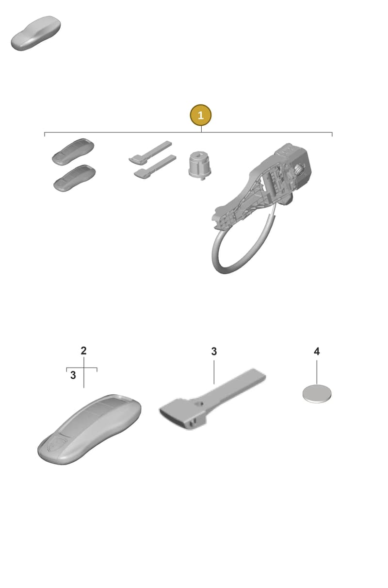 971898374FD — Porsche Panamera (2020-2023) diagram p58898000, position 1
