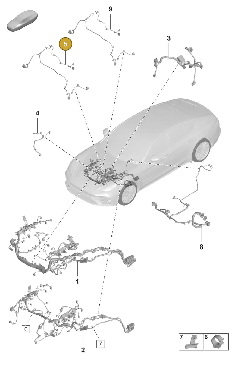 971907907B — Porsche Panamera (2020-2023) diagram p58902020, position 5