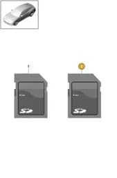 971919360AC Porsche SD Card