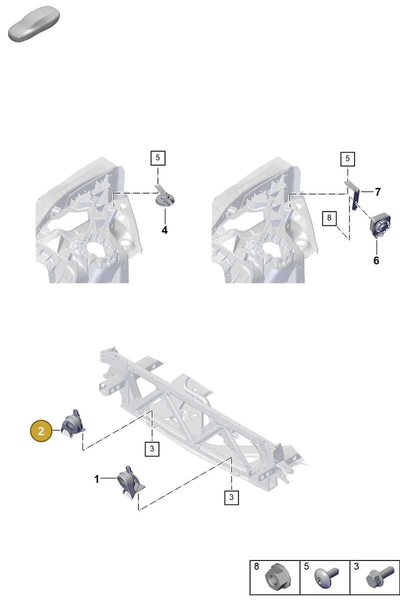 971951212C — Porsche Panamera (2023-2025) diagram p62905000, position 2