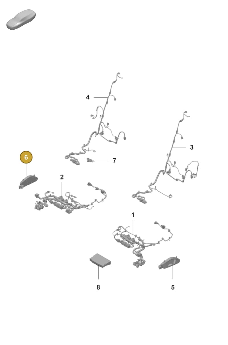 971959748RHVO — Porsche Panamera (2020-2023) diagram p58817500, position 6