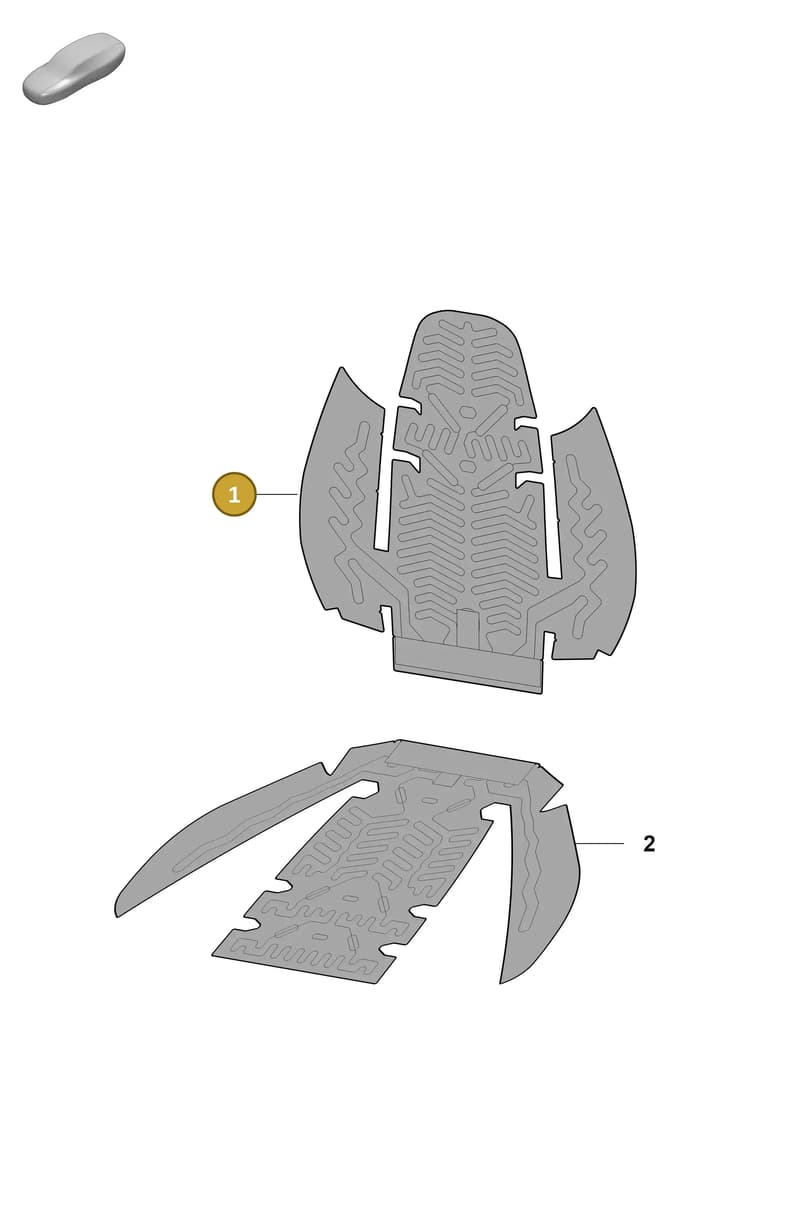 971963557B — Porsche Panamera (2020-2023) diagram p58817710, position 1