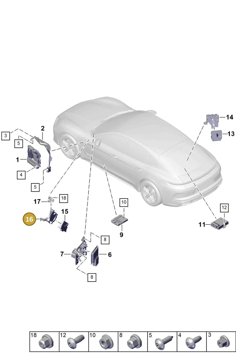 971965557 — Porsche Panamera (2023-2025) diagram p62901000, position 16
