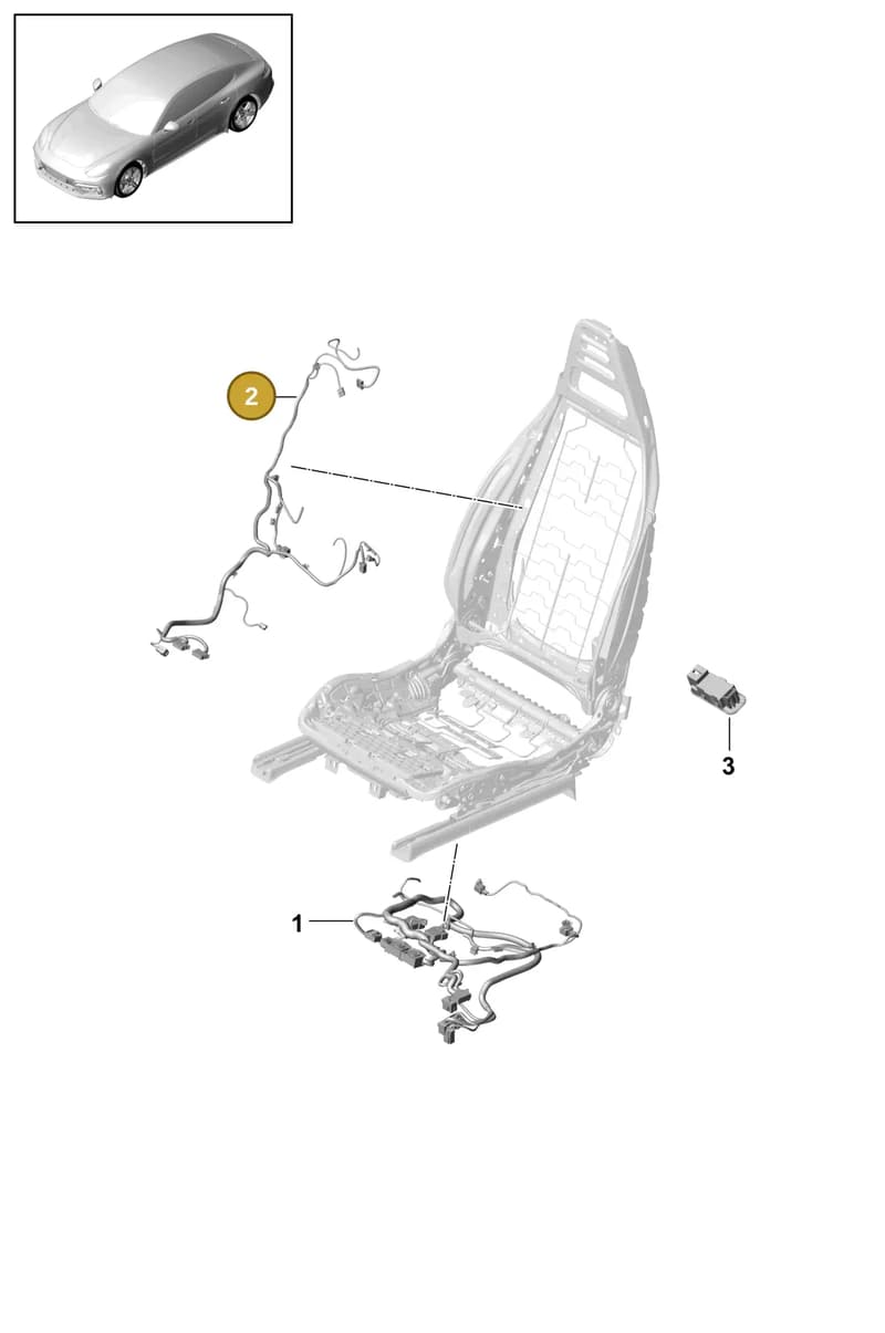 971971399EF — Porsche Panamera (2016-2020) diagram p49817020, position 2