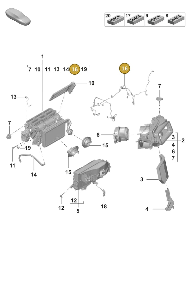 971971565D — Porsche Panamera (2020-2023) diagram p58814000, position 16