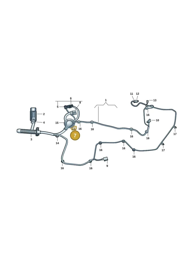 971971942 — Audi RS e-tron GT (2020-2025) diagram 4j1972360, position 7