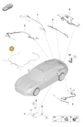 971972185C Porsche Wire Set