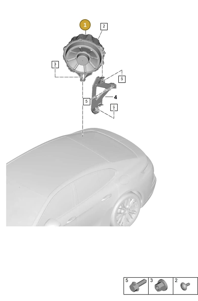 976035621C — Porsche Panamera (2023-2025) diagram p62914300, position 1