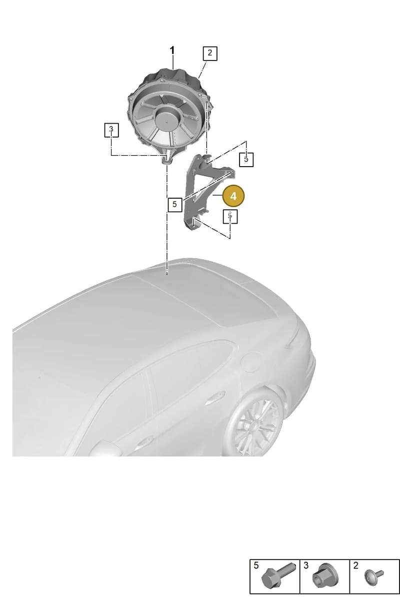 976035627 — Porsche Panamera (2023-2025) diagram p62914300, position 4