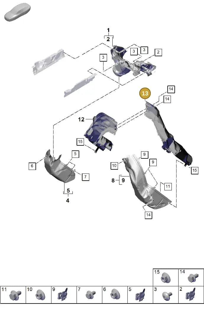 976119364A — Porsche Panamera (2023-2025) diagram p62202420, position 13