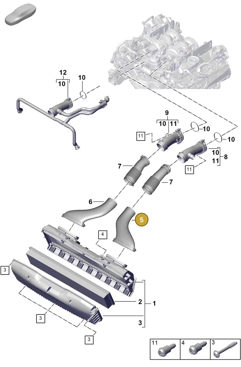 976128533 — Porsche Panamera (2023-2025) diagram p62106010, position 5