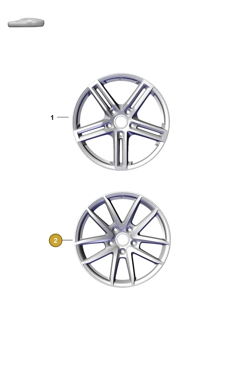 976601025L8Z8 — Porsche Panamera (2023-2025) diagram p62601000, position 2