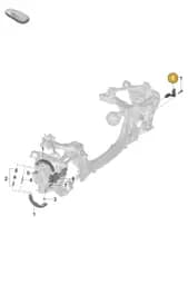 976609404 Porsche Actuator for Parking Lock