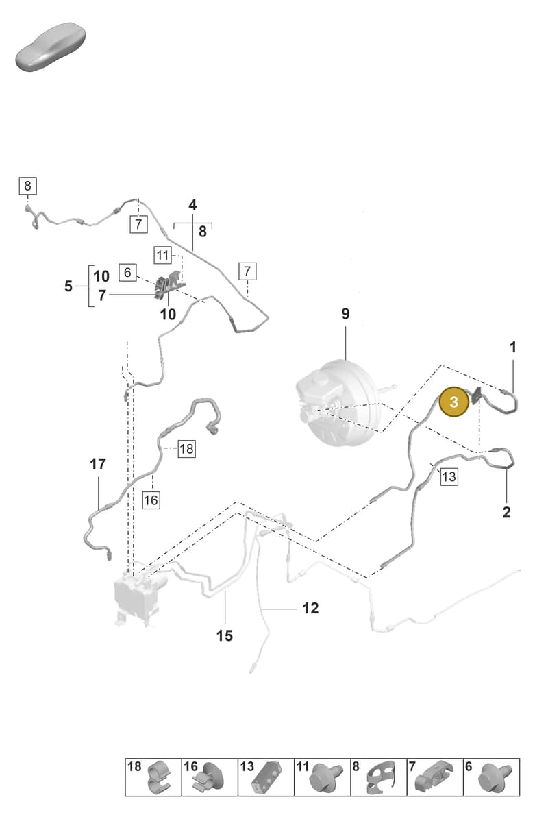 976611797F — Porsche Panamera (2023-2025) diagram p58604010, position 3
