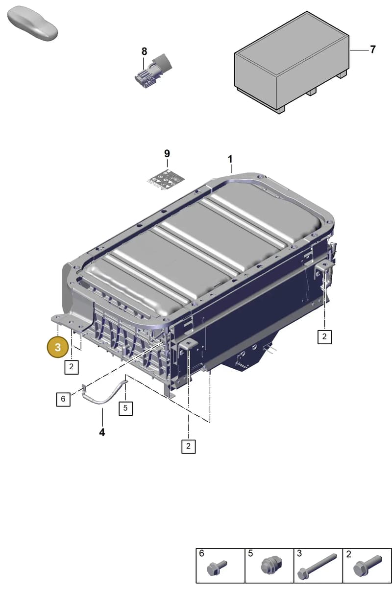 976804519 — Porsche Panamera (2023-2025) diagram p62251000, position 3