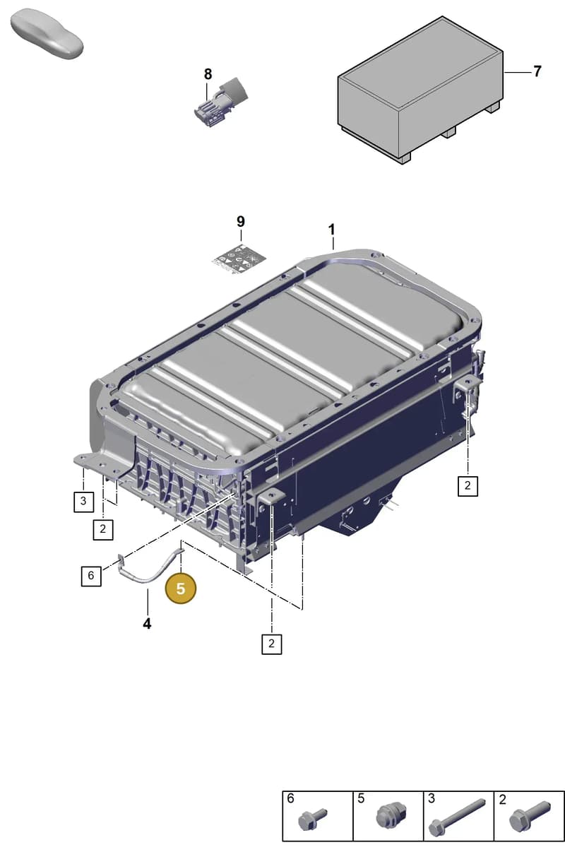976804846 — Porsche Panamera (2023-2025) diagram p62251000, position 5