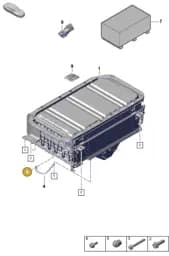 976804918A Porsche Battery Console