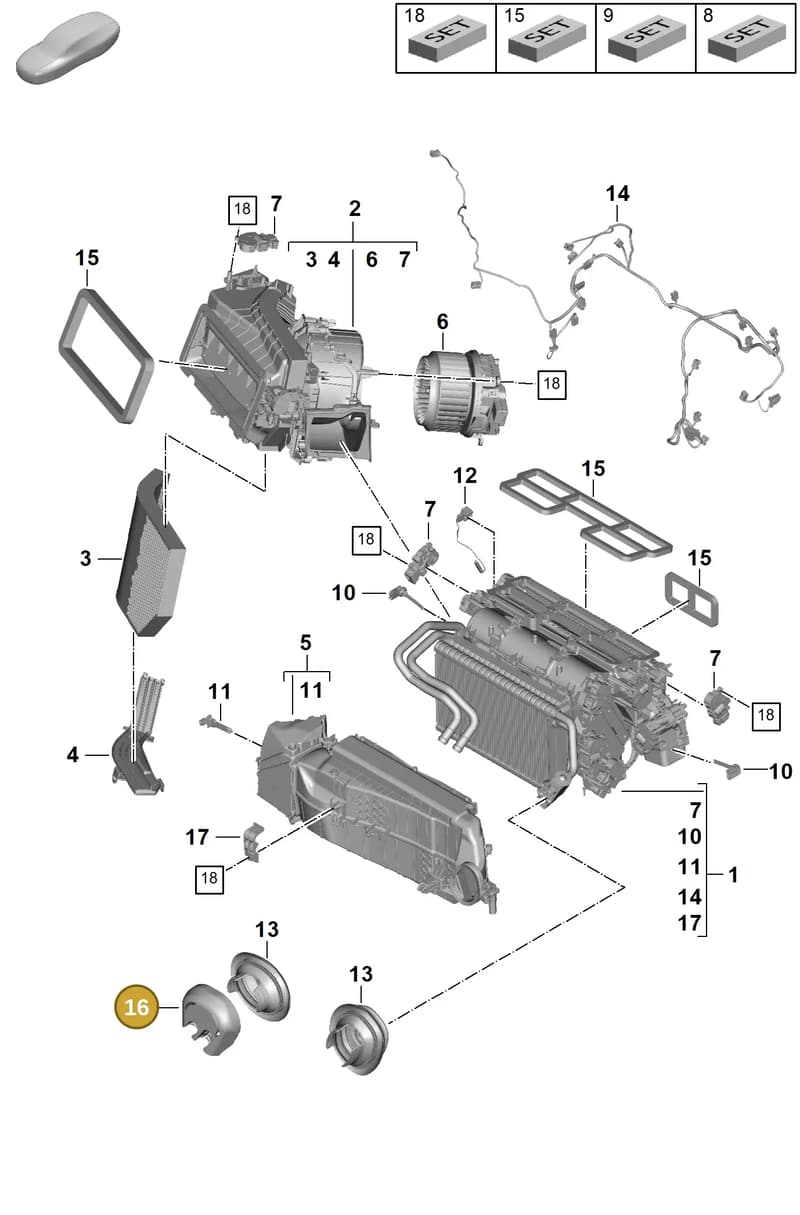 976805803 — Porsche Panamera (2023-2025) diagram p62814000, position 16
