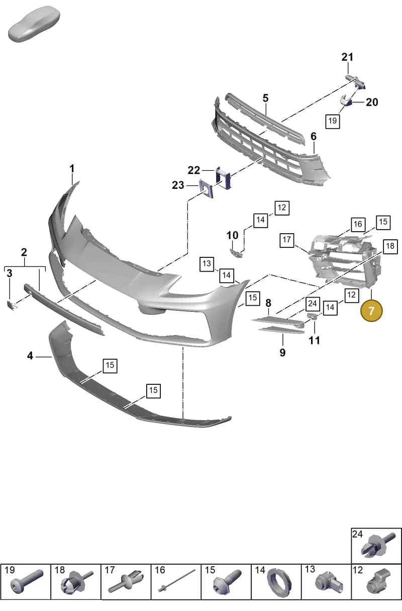 976807682COK1 — Porsche Panamera (2023-2025) diagram p62802000, position 7