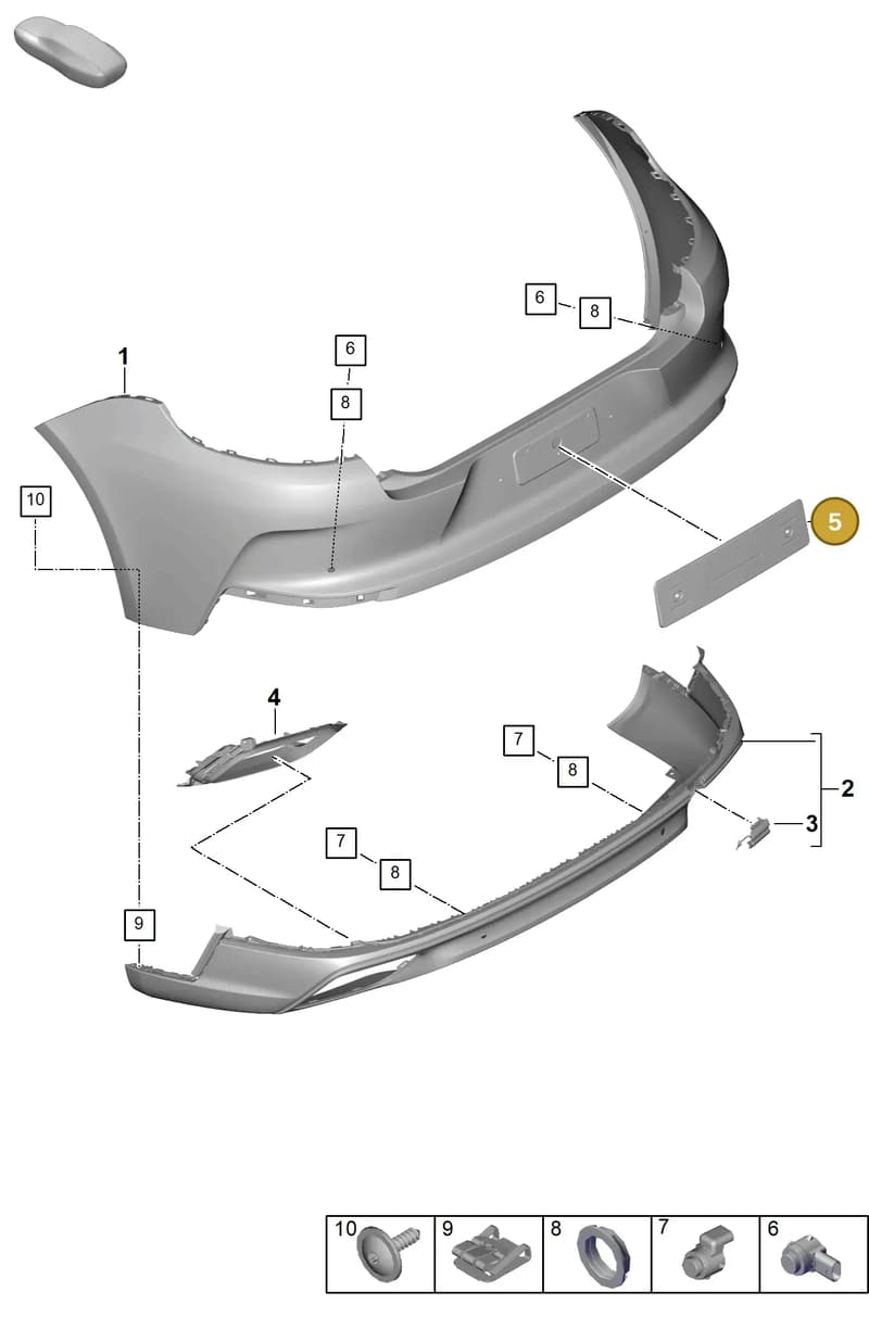 976807847OK1 — Porsche Panamera (2023-2025) diagram p62802500, position 5