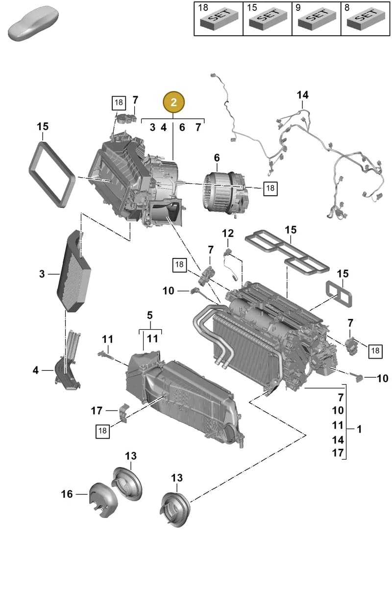 976820155B — Porsche Panamera (2023-2025) diagram p62814000, position 2