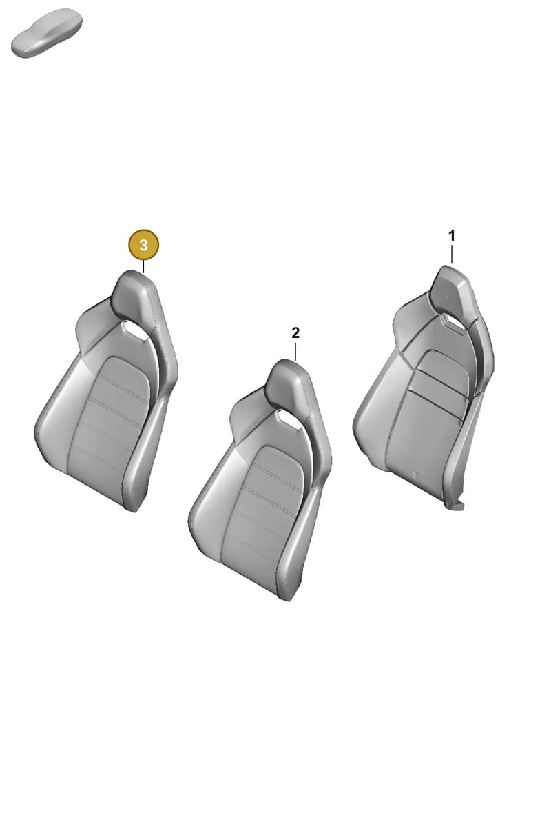 976881806CCBLK — Porsche Panamera (2023-2025) diagram p62817320, position 3