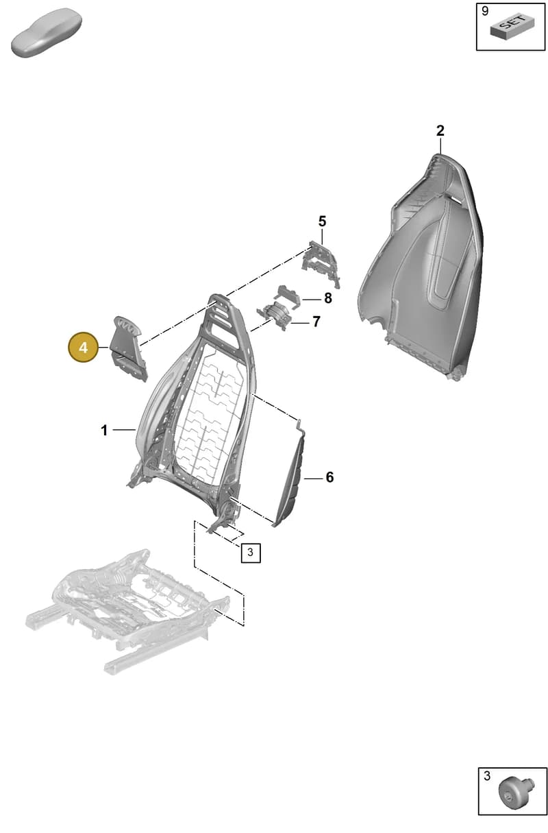 976882753 — Porsche Panamera (2023-2025) diagram p62817000, position 4