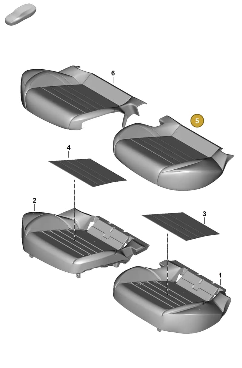976885405AJNA0 — Porsche Panamera (2023-2025) diagram p62818400, position 5