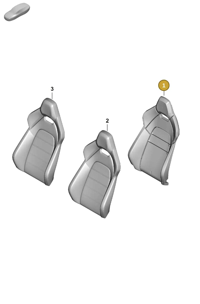 976898030C — Porsche Panamera (2023-2025) diagram p62817320, position 1