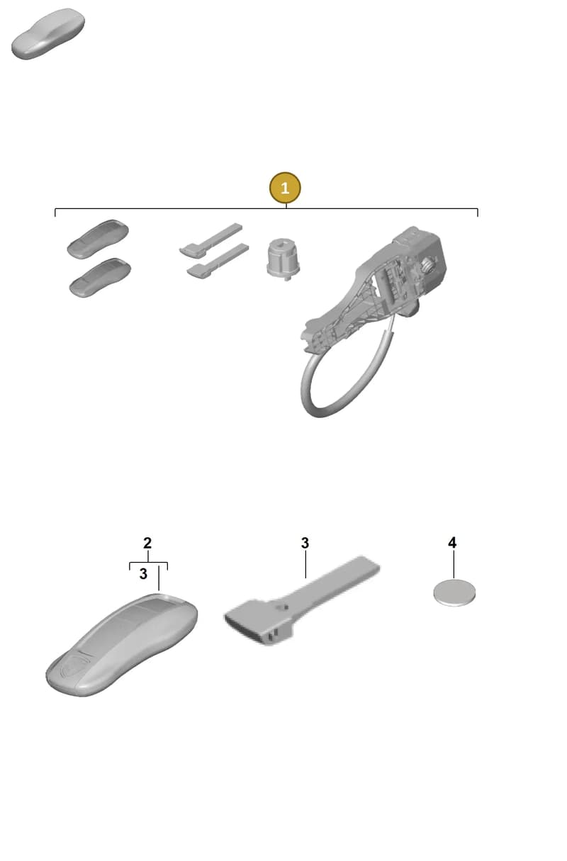 976898374J — Porsche Panamera (2023-2025) diagram p62898000, position 1