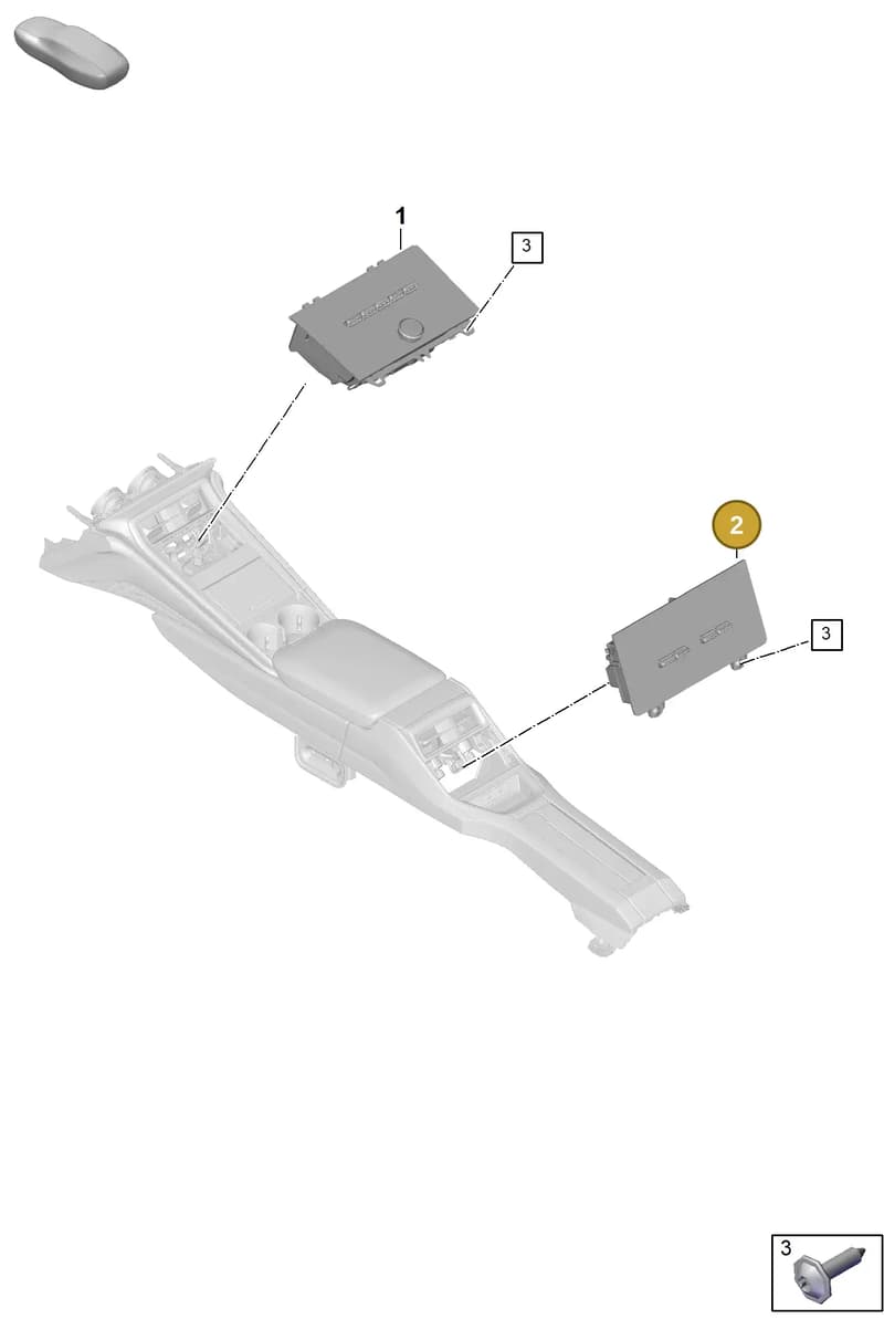 976919612GNTO — Porsche Panamera (2023-2025) diagram p62905500, position 2