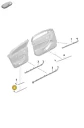 976947165B Porsche Lamp for Ambience Lighting
