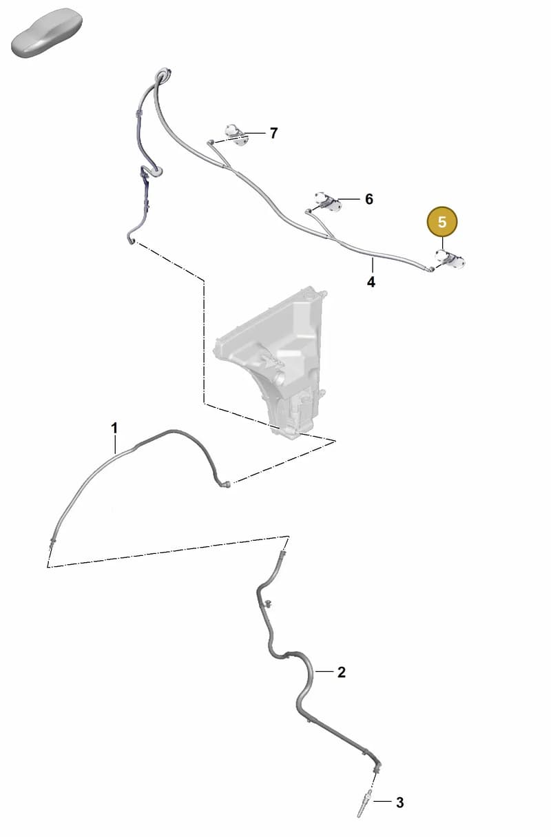 976955985 — Porsche Panamera (2023-2025) diagram p62906300, position 5