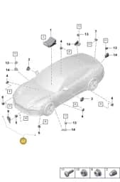 976959109 Porsche Pressure Sensor