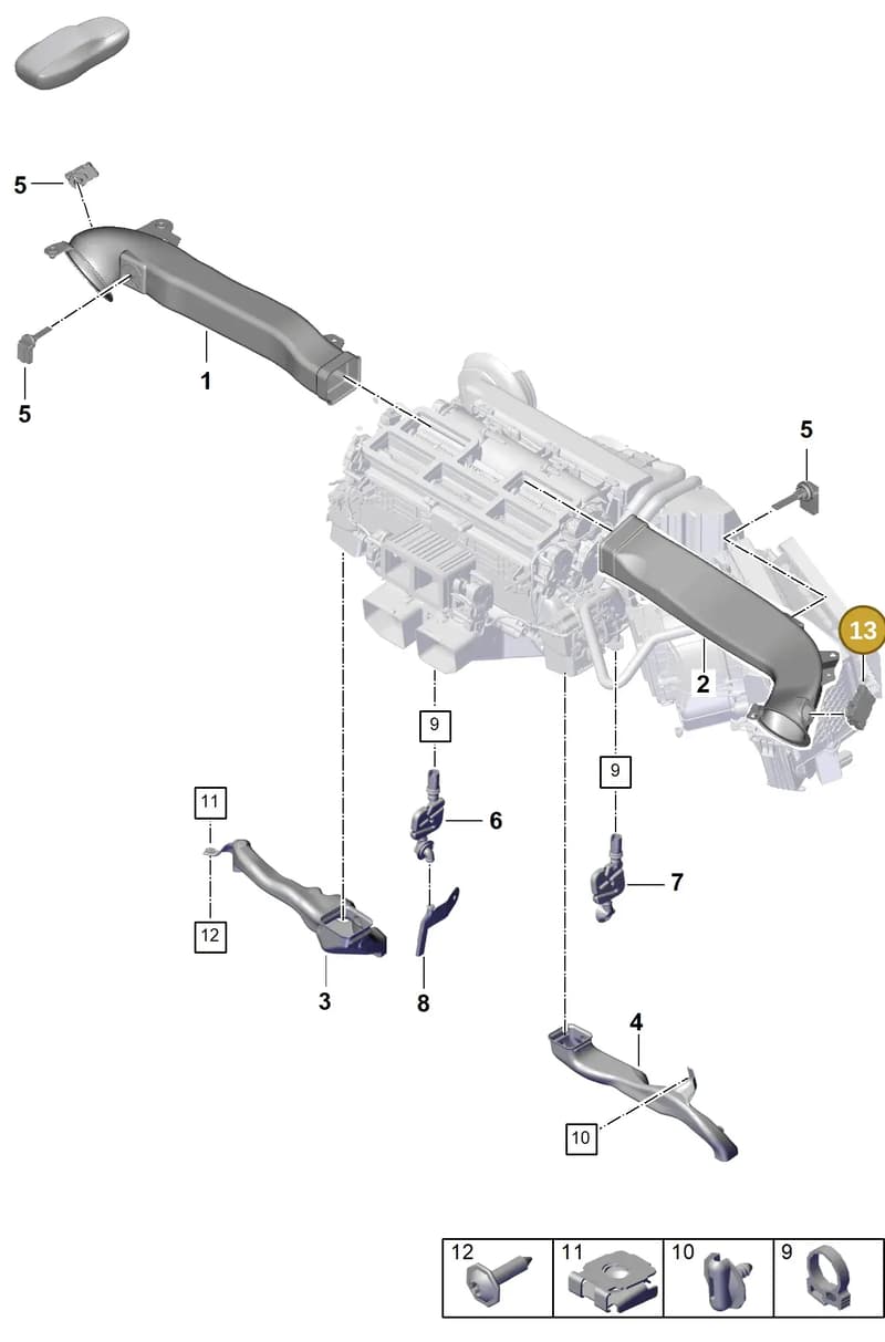 976963281 — Porsche Panamera (2023-2025) diagram p62813610, position 13